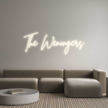 Load image into Gallery viewer, Custom Neon: The Weningers