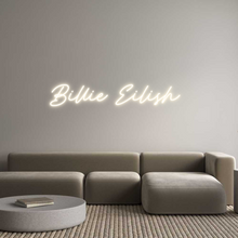 Load image into Gallery viewer, Custom Neon: Billie Eilish