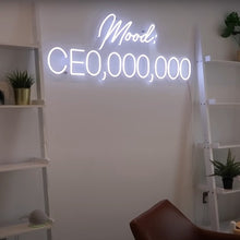 Load image into Gallery viewer, "Mood: CE0,000,000" LED Neon Sign