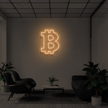 Load image into Gallery viewer, "BITCOIN" LED Neon Sign