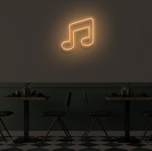 Load image into Gallery viewer, "MUSIC NOTE" LED Neon Sign