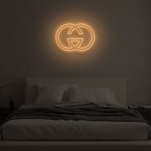 Load image into Gallery viewer, "GG" LED Neon Sign