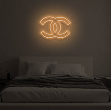 Load image into Gallery viewer, "CC" LED Neon Sign