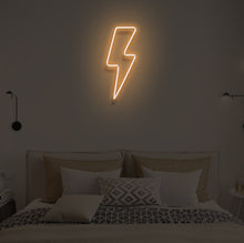 Load image into Gallery viewer, "LIGHTNING BOLT" LED Neon Sign