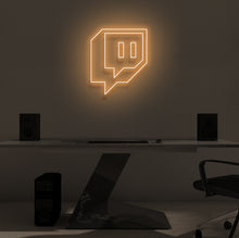 Load image into Gallery viewer, "TWITCH V2" LED Neon Sign