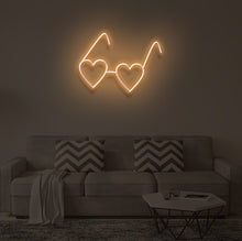 Load image into Gallery viewer, "HEART EYES" LED Neon Sign