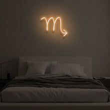 Load image into Gallery viewer, "SCORPIO" LED Neon Sign