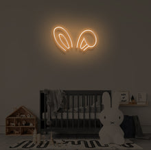 Load image into Gallery viewer, "BUNNY EARS" LED Neon Sign