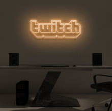 Load image into Gallery viewer, "TWITCH" LED Neon Sign