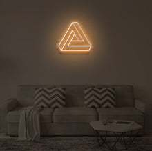 Load image into Gallery viewer, "THE PENROSE TRIANGLE" LED Neon Sign