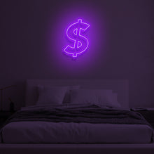 Load image into Gallery viewer, "DOLLAR SIGN" LED Neon Sign