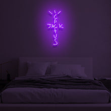 Load image into Gallery viewer, "CACTUS JACK" LED Neon Sign