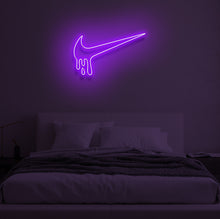 Load image into Gallery viewer, "SWOOSH DRIP" LED Neon Sign