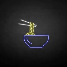 Load image into Gallery viewer, "NOODLES" LED Neon Sign