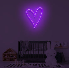 Load image into Gallery viewer, "HEART" LED Neon Sign