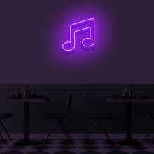 Load image into Gallery viewer, "MUSIC NOTE" LED Neon Sign