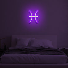 Load image into Gallery viewer, "PISCES" LED Neon Sign