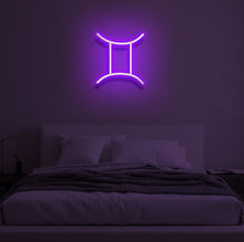 Load image into Gallery viewer, "GEMINI" LED Neon Sign