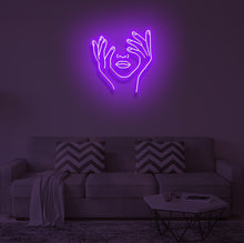 Load image into Gallery viewer, "LEAN ON ME" LED Neon Sign