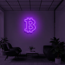 Load image into Gallery viewer, "BITCOIN" LED Neon Sign