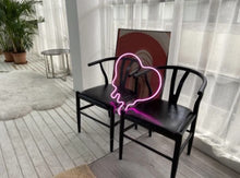 Load image into Gallery viewer, "MELTING HEART ART" LED Neon Sign