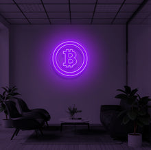 Load image into Gallery viewer, "BITCOIN V2" LED Neon Sign