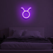 Load image into Gallery viewer, "TAURUS" LED Neon Sign