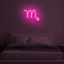 Load image into Gallery viewer, "SCORPIO" LED Neon Sign