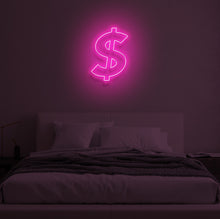 Load image into Gallery viewer, "DOLLAR SIGN" LED Neon Sign