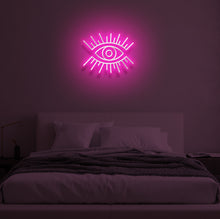 Load image into Gallery viewer, "EVIL EYE" LED Neon Sign
