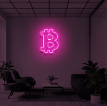 Load image into Gallery viewer, "BITCOIN" LED Neon Sign
