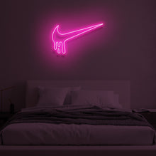 Load image into Gallery viewer, "SWOOSH DRIP" LED Neon Sign