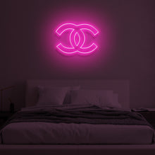 Load image into Gallery viewer, "CC" LED Neon Sign