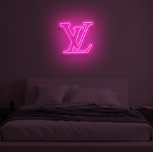 Load image into Gallery viewer, "LV" LED Neon Sign