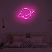 Load image into Gallery viewer, "PLANET" LED Neon Sign