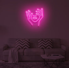 Load image into Gallery viewer, "LEAN ON ME" LED Neon Sign
