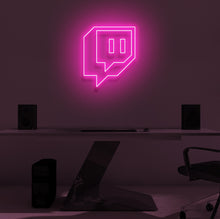 Load image into Gallery viewer, "TWITCH V2" LED Neon Sign