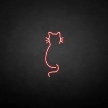 Load image into Gallery viewer, "CAT SILHOUETTE" LED Neon Sign