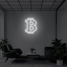 Load image into Gallery viewer, "BITCOIN" LED Neon Sign