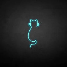 Load image into Gallery viewer, "CAT SILHOUETTE" LED Neon Sign