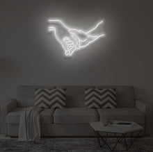 Load image into Gallery viewer, "HOLD MY HAND" LED Neon Sign
