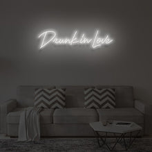 Load image into Gallery viewer, "DRUNK IN LOVE" LED Neon Sign
