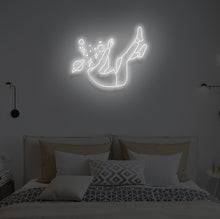 Load image into Gallery viewer, "FALLING IN SPACE" LED Neon Sign
