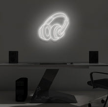 Load image into Gallery viewer, "HEADPHONES" LED Neon Sign