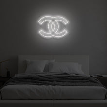 Load image into Gallery viewer, "CC" LED Neon Sign