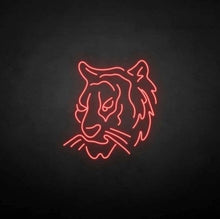 Load image into Gallery viewer, "TIGER HEAD ART" LED Neon Sign