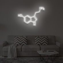 Load image into Gallery viewer, "SEROTONIN" LED Neon Sign
