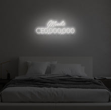 Load image into Gallery viewer, "Mood: CE0,000,000" LED Neon Sign