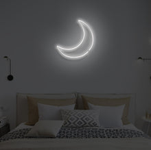 Load image into Gallery viewer, "CRESCENT MOON" LED Neon Sign