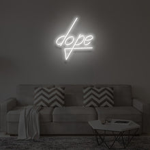 Load image into Gallery viewer, "DOPE" LED Neon Sign